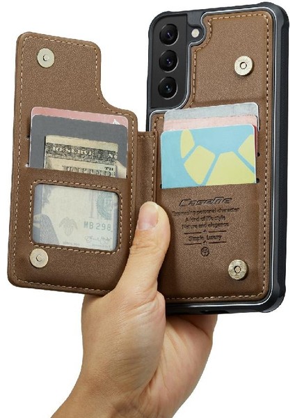 Samsung Galaxy S22 Artı Kart Tutucu Rfıd Engelleme Için Caseme Cüzdan Kılıf (Yurt Dışından)