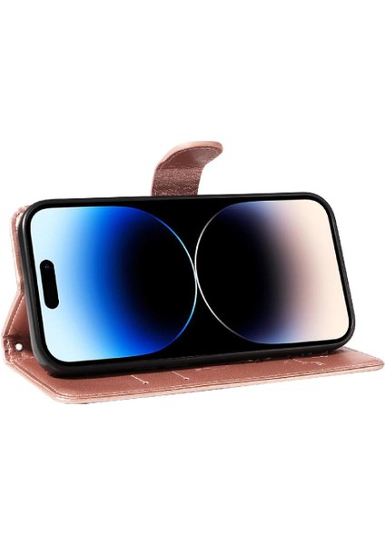 IPhone 14 Için Kılıf Pro Max ve Kart Yuvası ile El Kayışı Yüksek Kalite (Yurt Dışından)