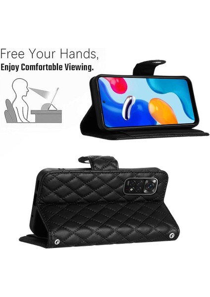 Xiaomi Redmi Not 11S Için Kılıf Cüzdan Kapak Darbeye Şık Koruyucu (Yurt Dışından)