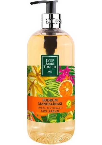 Est Bodrum Mandalinası Doğal Zeytinyağlı Sıvı Sabun 500ML