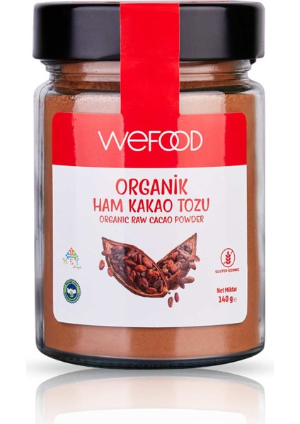 Organik x 2 Adet Ham Kakao Tozu 140 gr