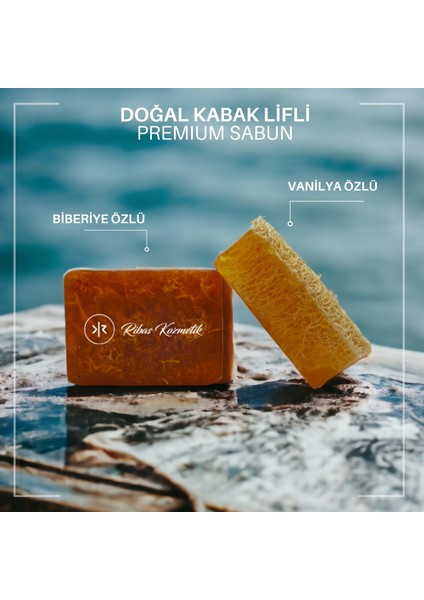 Doğal Kabak Lifli Vanilya Sabunu 100 gr - Canlı ve Parlak Görünüm fırsatları
