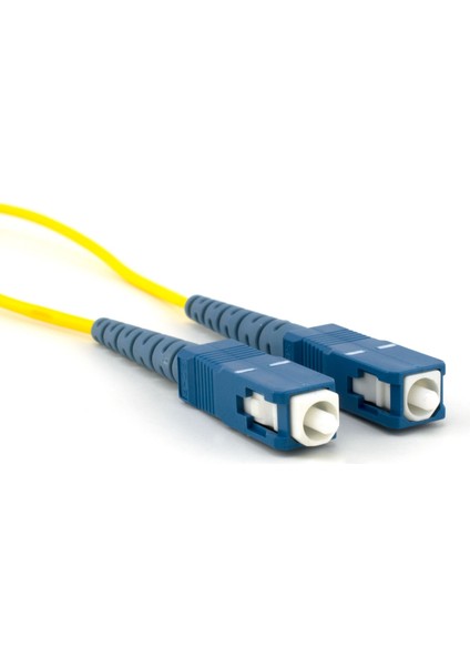 Fiber Optik Kablo 30 Metre Sc-Sc Sm Simplex Lszh Os2 2.0mm Ev-Ofis Internet Bağlantısı Için Uygundur