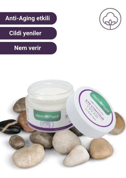 Yaşlanma Karşıtı Kolajenli Göz Çevresi Bakım Kremi 50 ml