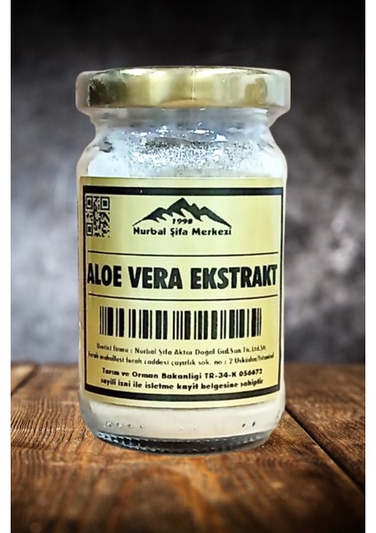 Aloe Vera Toz Ekstrak 50 Gr