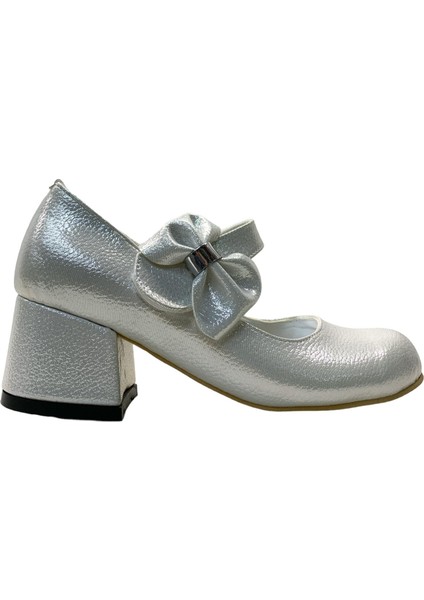 727 Kız Çocuk Topuklu Abiye Ayakkabı