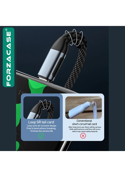 Type-C To 5A 100W Pd Hızlı Şarj ve Data Kablosu