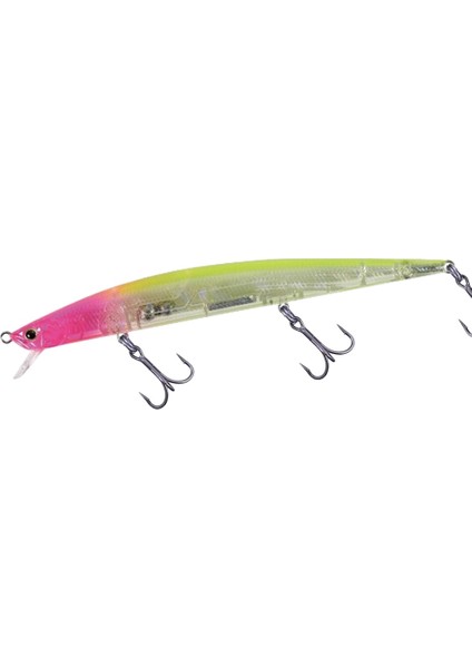 Tide Minnow Slim 140 Flyer CLA0602 Clear Pink Head Chart