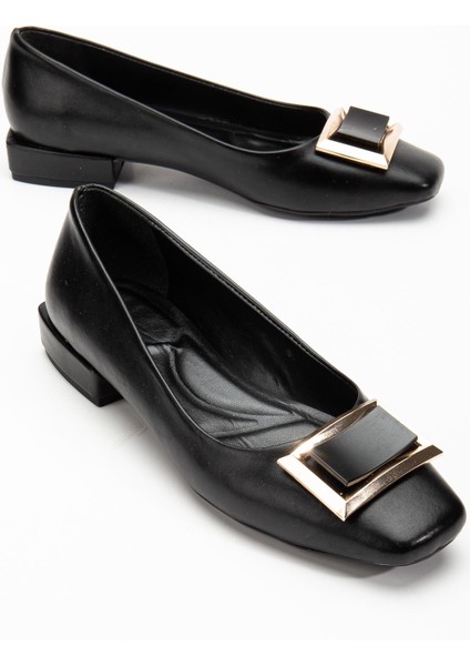 Suins Rosa Kadın Tokalı Babet Ayakkabı