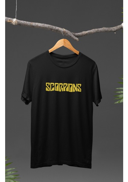 Scorpions Sırt Baskılı T-Shirt, Erkek-Kadın Rock-Metal Müzik Baskılı Tişört fiyatları