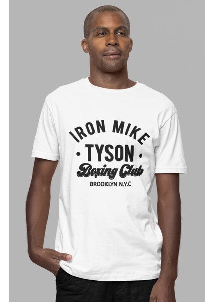 Iron Mike Tyson Yazılı T-Shirt, Boks Baskı Temalı Tişört fiyatları