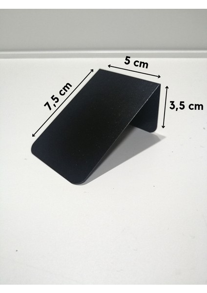 Şeffaf Etiket 50 Adet Silinebilir Karatahta Etiket Stand (7,5x5 cm) Siyah Etiket Stand Ürün Etiketi Vitrin Etiketi Bilgilendirme Ürün Etiketi