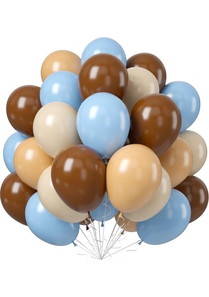 Kraft karton Üzeri Gold Altın Yaldızlı Happy Birthday Yazılı Doğum Günü Partisi Yazı Banner Süs ve 20 Adet (Mavi,bej,ten,kahverengi) Süsleme Seti modelleri