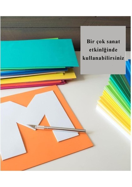 Turuncu Eva 50X70 cm 1 Adet Eva Süngeri Okul Kreş Anasınıfı Elişi Etkinlikleri modelleri