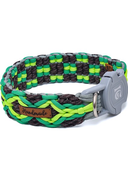 Handmade Premium Paracord Örgü Boyun Tasması
