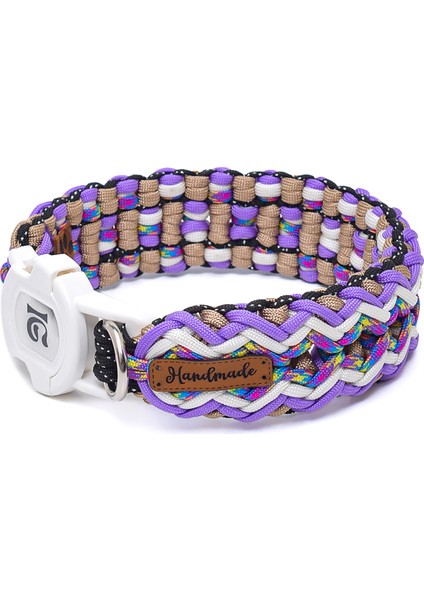 Handmade Premium Paracord Örgü Boyun Tasması