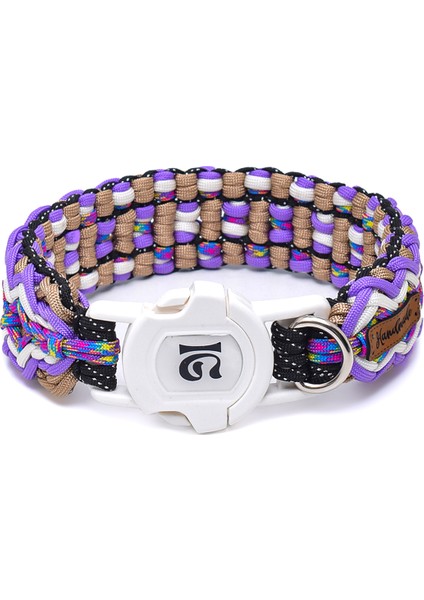 Handmade Premium Paracord Örgü Boyun Tasması