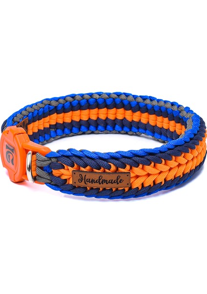 Handmade Premium Paracord Örgü Boyun Tasması