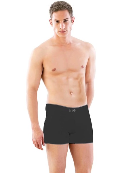 Modlive Siyah Mı 2108 Seamless Erkek Boxer