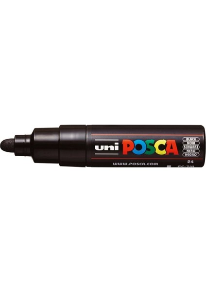 Posca Marker Pc-7m Bold 4.5-5.5 mm Black
