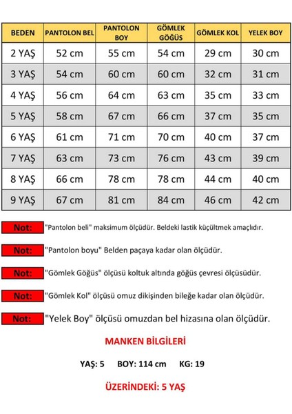 Erkek Çocuk Smokin Takım Elbise Yelekli Papyonlu