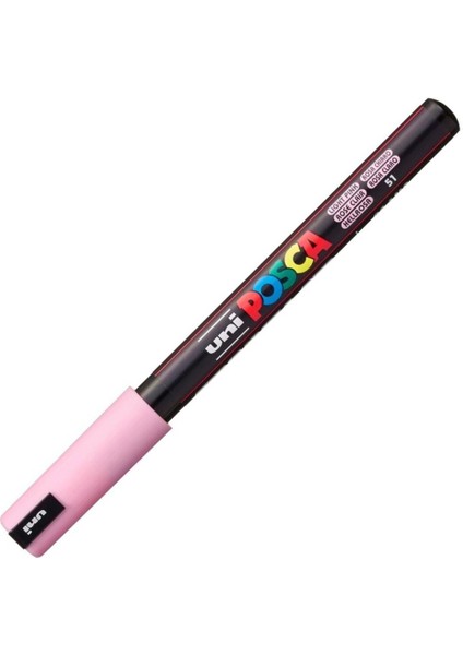 Posca Marker Pc-1mr Ultra Fine 0.7mm Light Pink modelleri