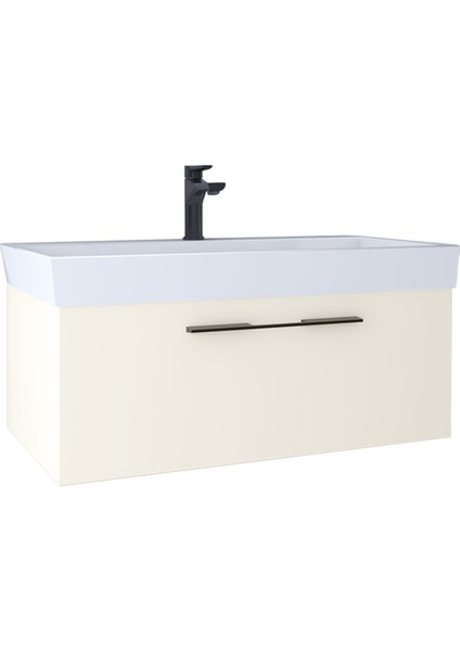 Glow 80 cm Lavabo Dolabı Bianco KB710032