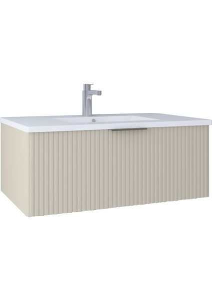 New Bella 80 cm Lavabo Dolabı Luna KB710026
