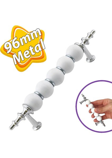 Inci Kulp 96 mm Krom Mutfak Kulpu Çekmece Dolap Kapak Kulbu Metal Mobilya Dolabı Kulpları