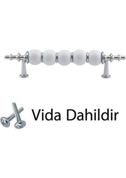 Inci Kulp 96 mm Krom Mutfak Kulpu Çekmece Dolap Kapak Kulbu Metal Mobilya Dolabı Kulpları