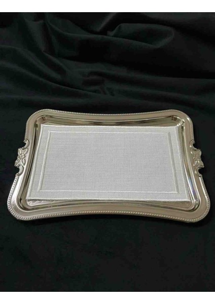 Söz, Nişan Tepsisi & Tepsi Örtüsü Çizgili