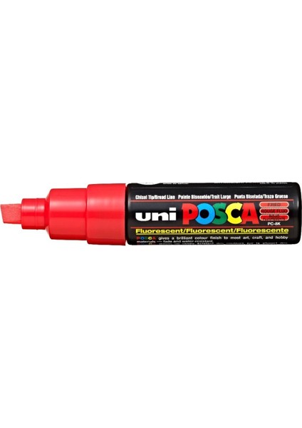 Posca Marker Pc-8k Bold 8.0 mm Fluorescent Red modelleri