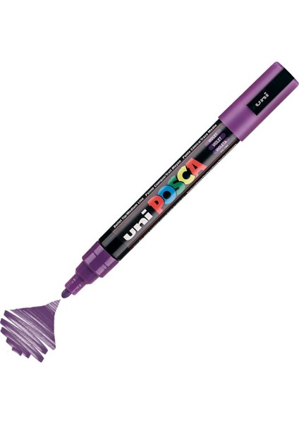 Posca Marker Pc-5m Medium 1.8-2.5 mm Violet