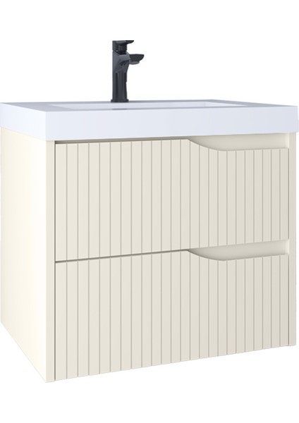 Kobos Infinity 60 cm Lavabo Dolabı White KB100031