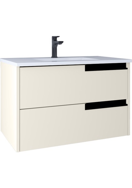 Eylül 80 cm Lavabo Dolabı White KB100043