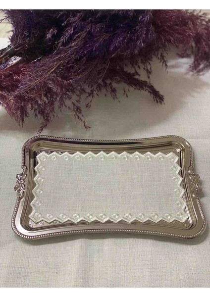 Söz, Nişan Tepsisi & Tepsi Örtüsü Zigzag