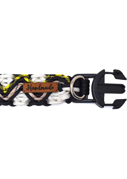 Handmade Premium Paracord Örgü Boyun Tasması