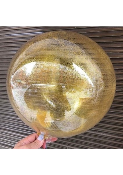 Gold Simli Balon 45 cm