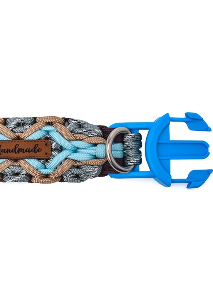 Handmade Premium Paracord Örgü Boyun Tasması