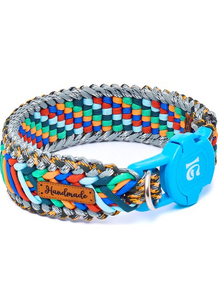 Handmade Premium Paracord Örgü Boyun Tasması