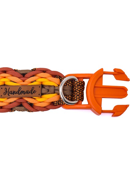 Handmade Premium Paracord Örgü Boyun Tasması