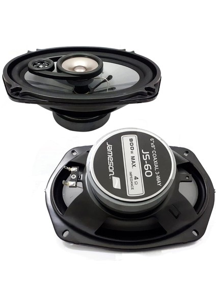 Oto Hoparlör Oval 6x9 900W 2 Adet Jameson Js-60