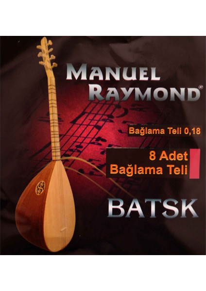 0.18 Batsk Bağlama Teli Takımı