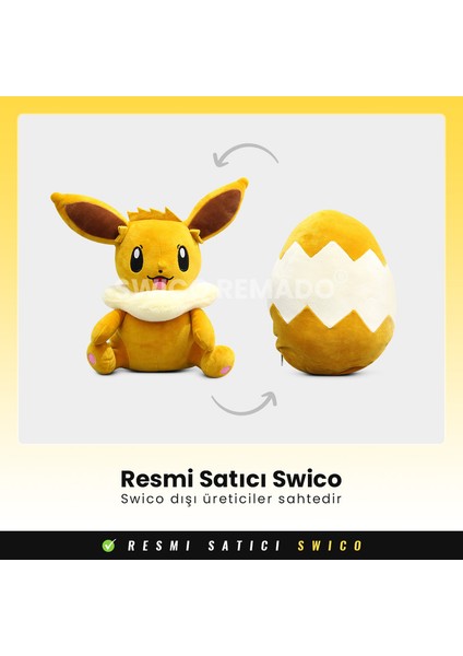 Sevimli Tersinir Pokémon Peluş Oyuncak 30CM (Yurt Dışından)