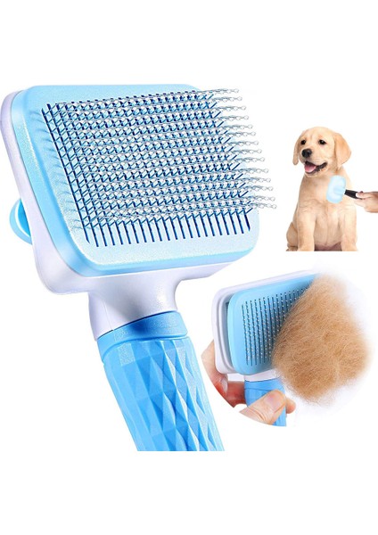 Köpek Tüyü Çıkarıcı Fırça Kedi Köpek Saçı Uzun Saçlar Içın Tımar ve Bakım Tarak Köpek Evcil Hayvan Tüyleri Temizleme Banyo Fırçası Köpek Malzemeleri (Yurt Dışından)