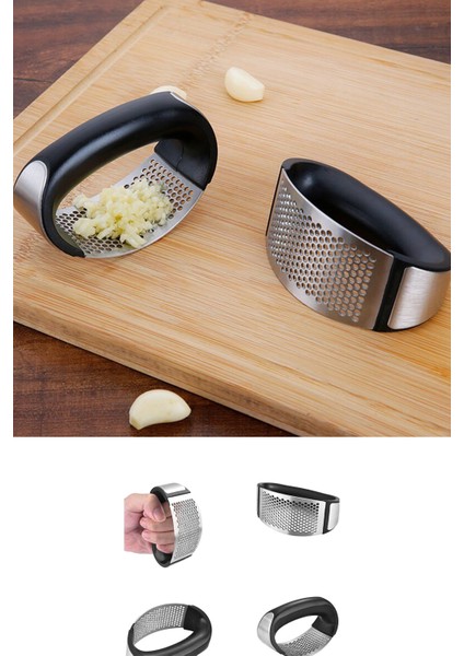 Yeni Sarımsak Ezici Paslanmaz Çelik Garlic Press