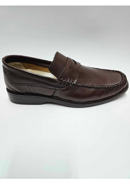 Deri Kahverengi Hafif Yumuşak Loafer Erkek Ayakkabı C-871582