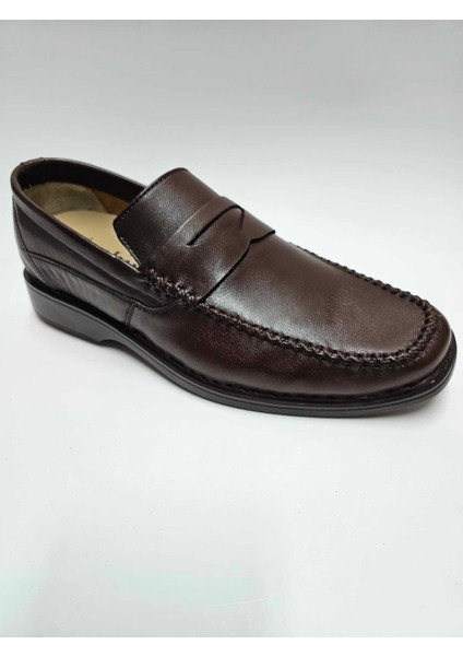 Deri Kahverengi Hafif Yumuşak Loafer Erkek Ayakkabı C-871582