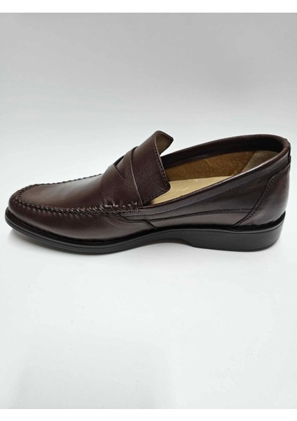 Deri Kahverengi Hafif Yumuşak Loafer Erkek Ayakkabı C-871582