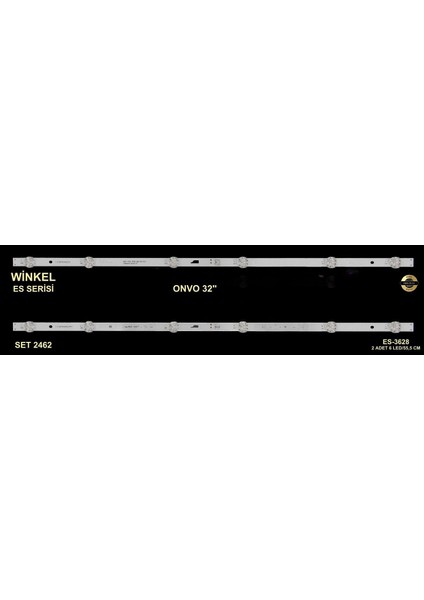 LCD LED-2462 Takım 10'lu-OV32F153,MSG-T320-3030-02A-06-N1.0,D32061330-004AS-M-Winkel